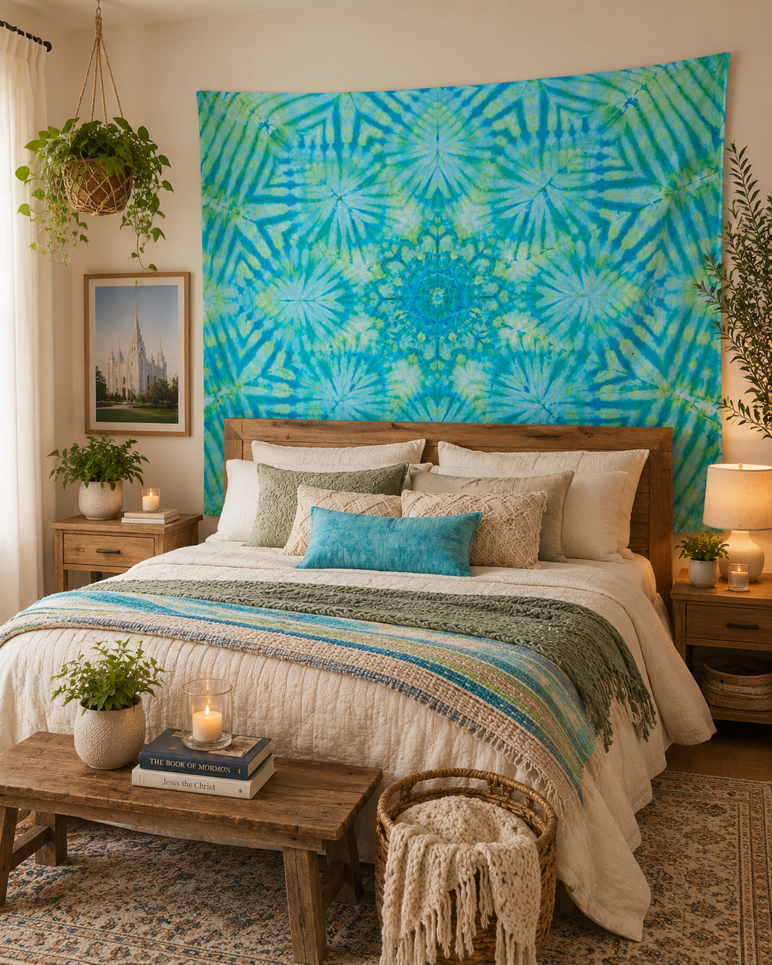 Glasslight Mandala Tapestry
