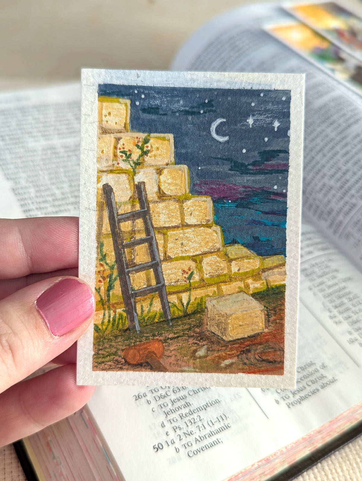 "The Foundation" Individual Art Trading Card