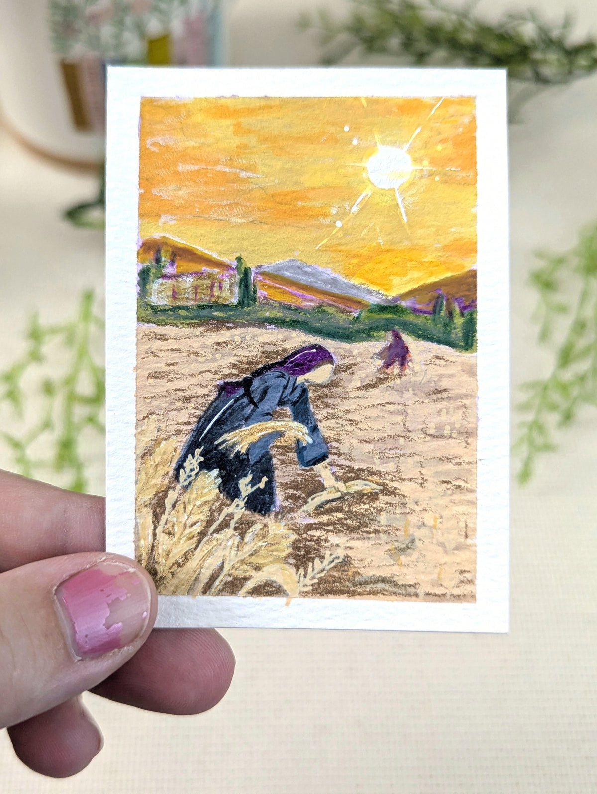 "Ruth" Individual Art Trading Card