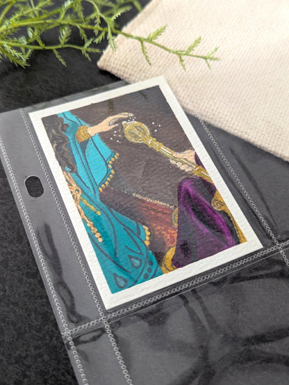 "Esther" Individual Art Trading Card